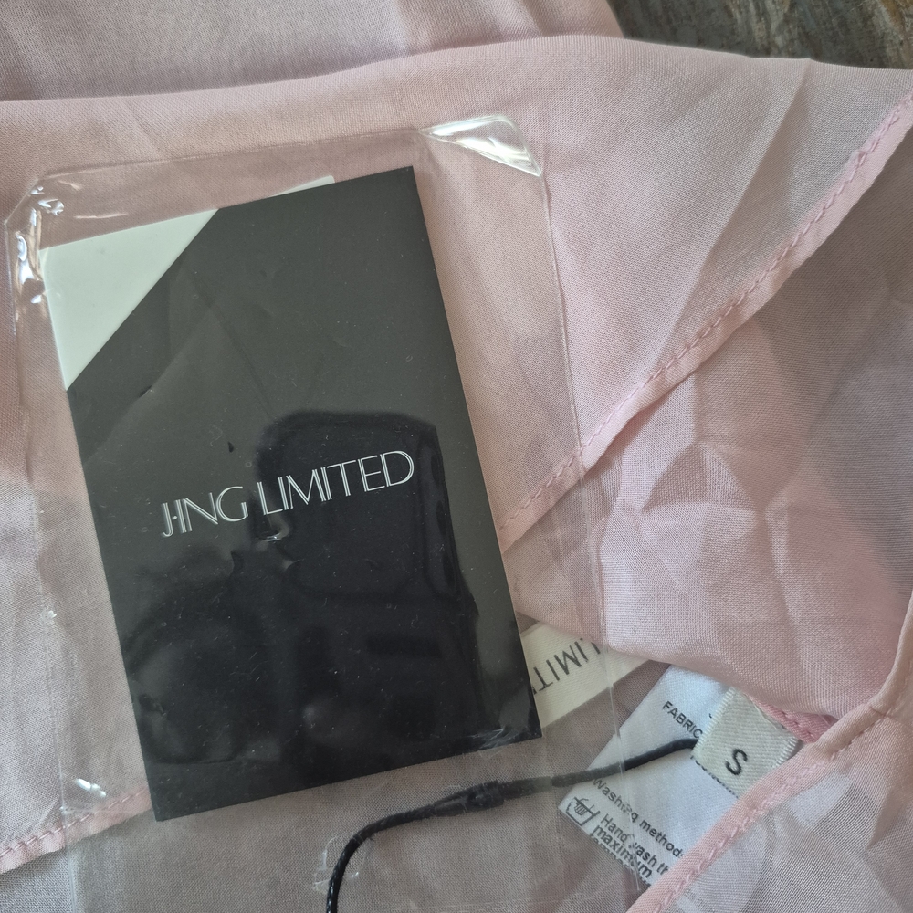 j.INDG LIMITED Soft Pink Blouse - Picture 6 of 8